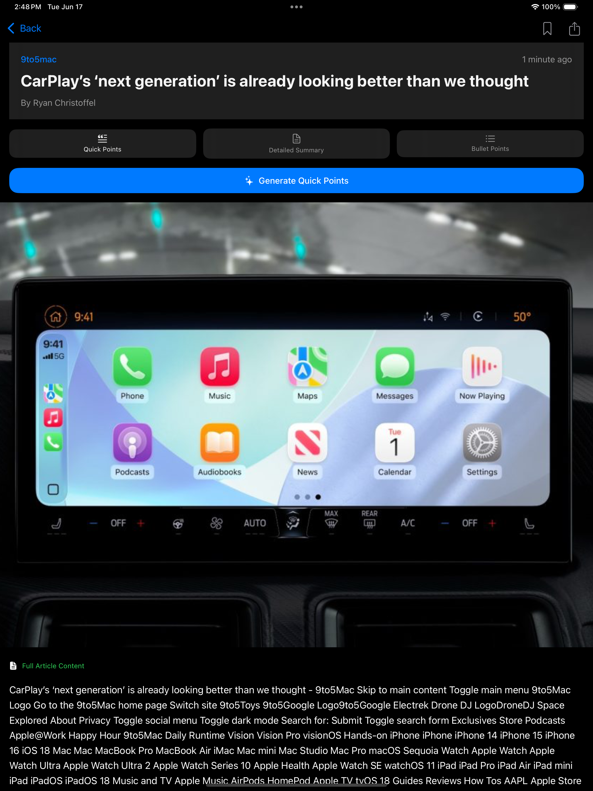 Lucid Reader App Screenshot