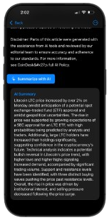Lucid Reader on iPhone